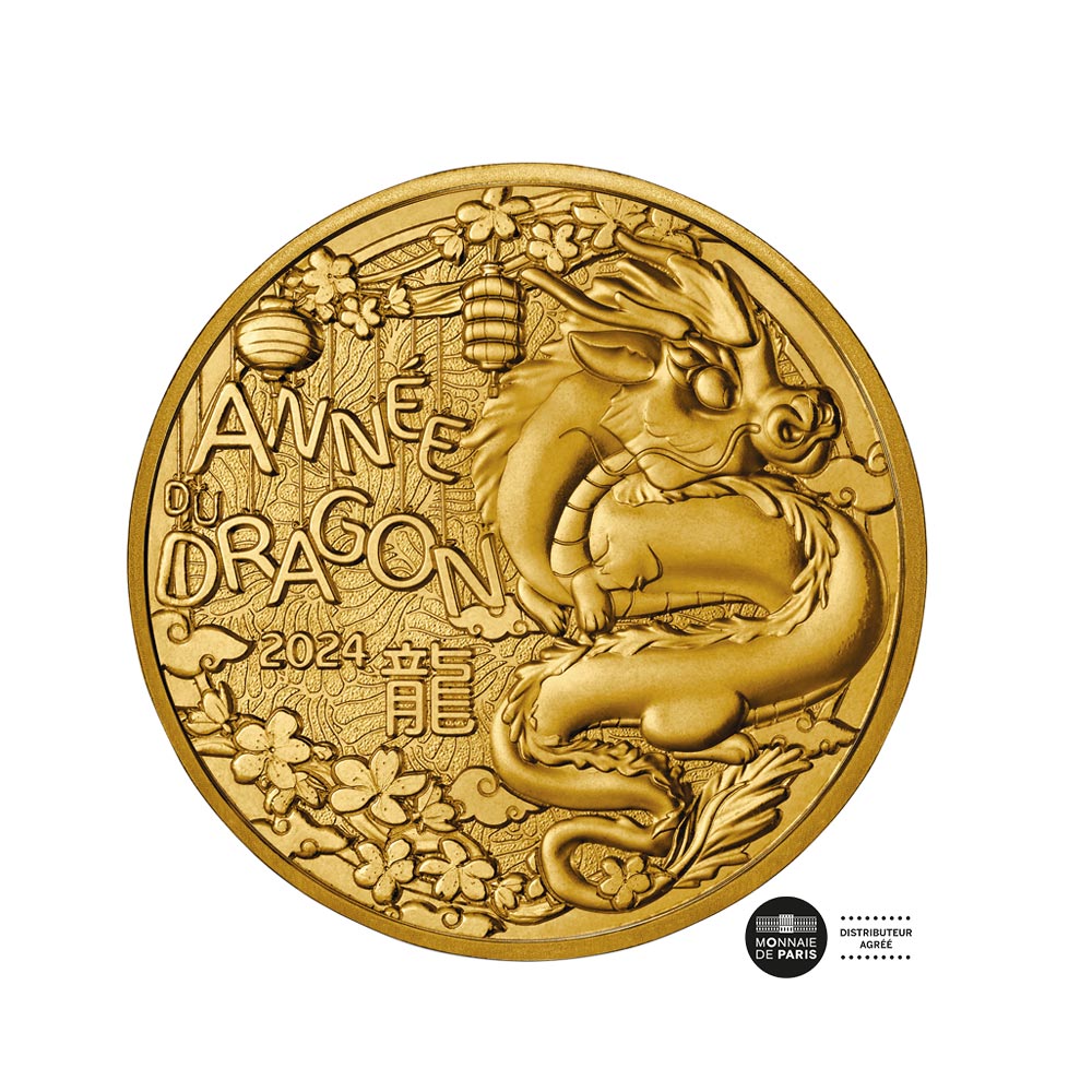 Année du Dragon - Monnaie de 1/4€ - 2023 –