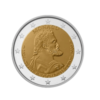 Monaco 2024 - 2 Euro Commémorative - 500 de l'Indépendance de Monaco, Charles Quint - BE