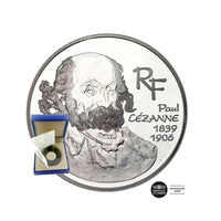 Paul Cézanne - Monnaie de 1,5 Euro Argent - BE 2006