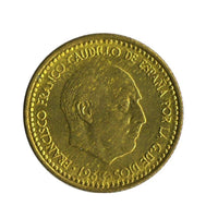 1 peseta - Francisco Franco - Espagne - 1948-1975