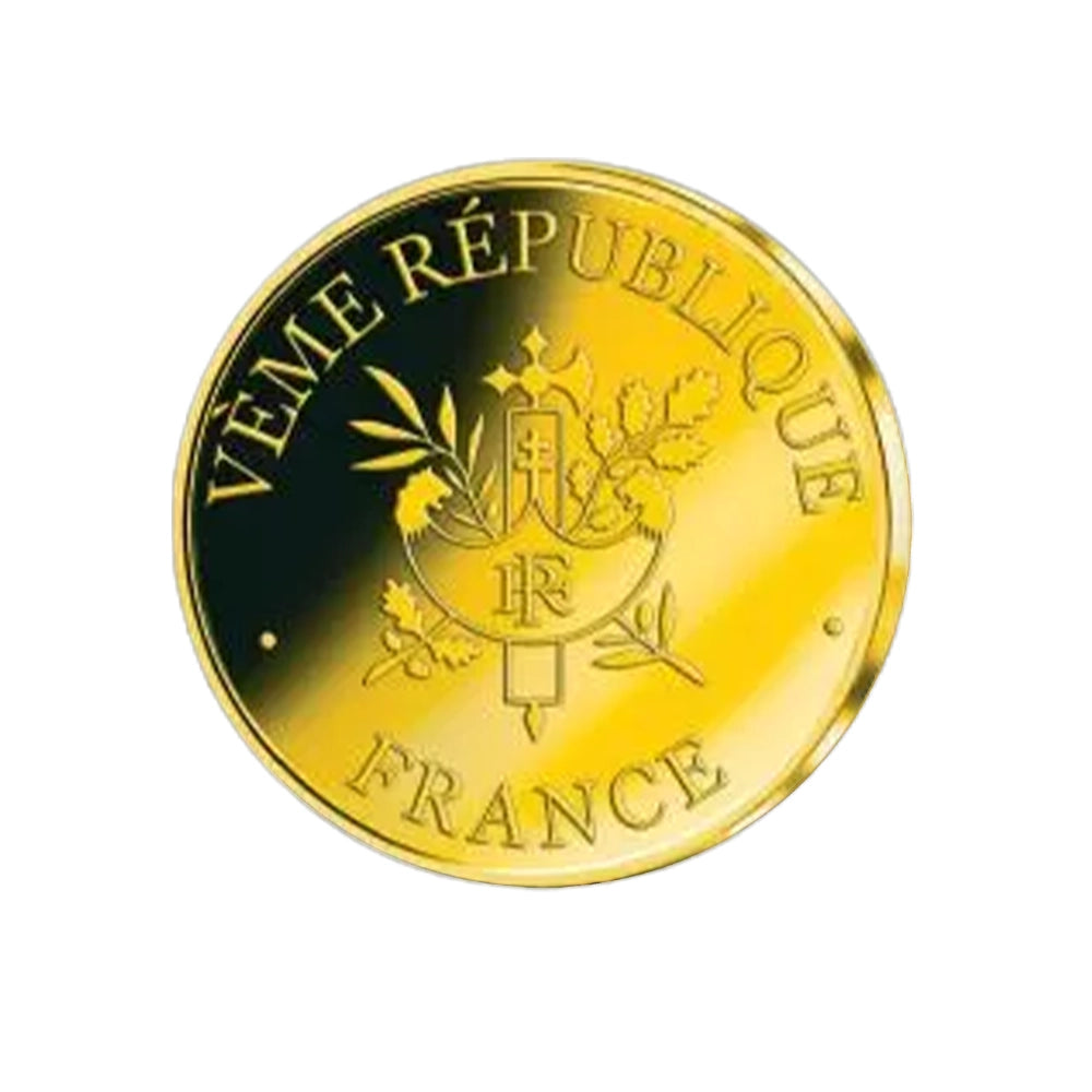 Frappe en Or - Les Symboles Monétaires Français - Vème République