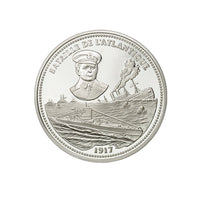Frappe en Argent pur - La France Victorieuse - La bataille de l'Atlantique