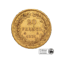 20 Francs - Louis-Philippe I - France - 1830/1831