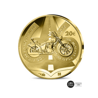 Route 66 - 20 Euro Coin 1/10 Oz Gold - Proof 2026
