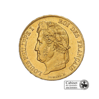 20 Franków - Ludwik Filip I - Francja - 1832-1848