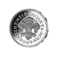 Frappe en argent pur - L'argent de la France - Sol de Strasbourg Louis XIV