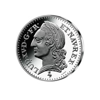 Frappe en argent pur - L'argent de la France - Écu à la vieille Tête 1771