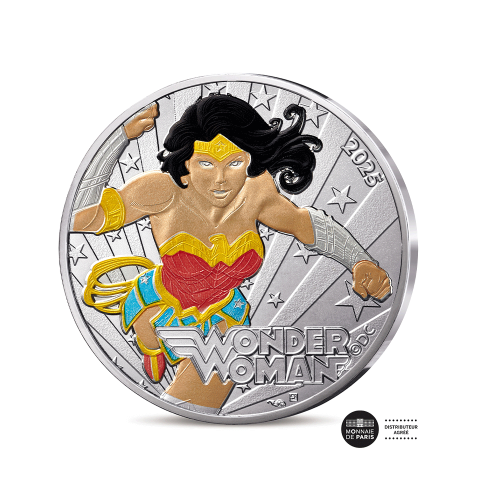 DC Comics - Monnaie de 10€ Argent (11/18) - Wonder Woman - 2025