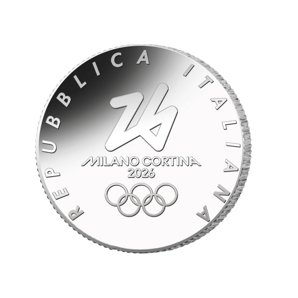 Curling - Monnaie de 6€ Argent - Fleur de Coin 2025