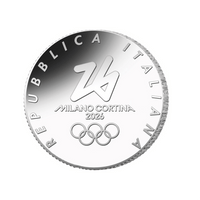 Curling - Monnaie de 6€ Argent - Fleur de Coin 2025