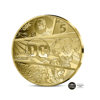 Justice League - Monnaie de 5€ Or 1/2 g - BE 2025