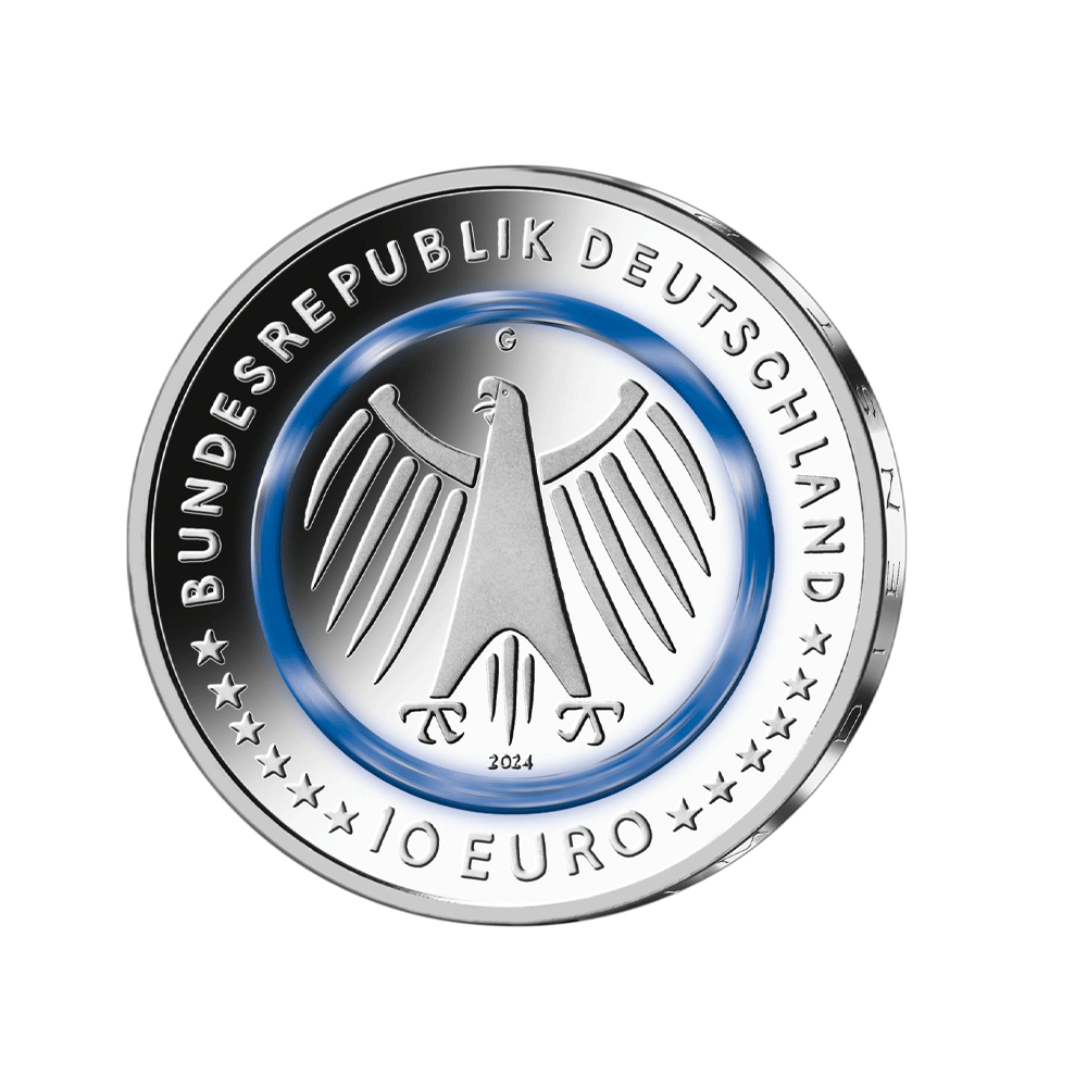 Allemagne 2024 - Lot des 5 ateliers de 10€ Argent - BE