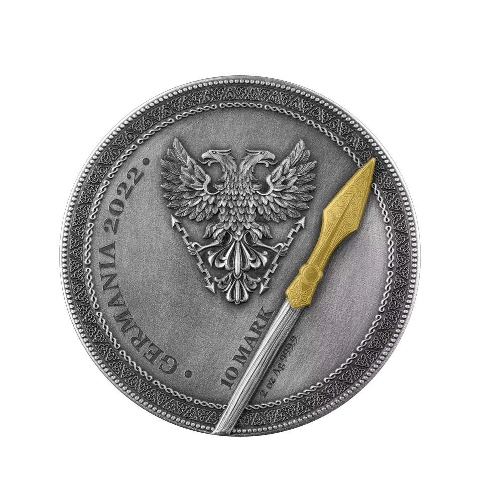 The Warriors - Arminius - Monnaie de 10 Mark - BU 2022