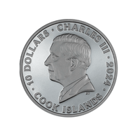 The Journey - Motorbike - Monnaie de 10$ Argent 2 Oz - BE 2024