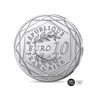 Citroën DS - Monnaie de 10€ Argent - 2025