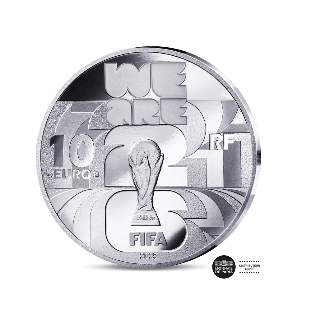 FIFA 26 - Monnaie de 10€ Argent - BE 2025