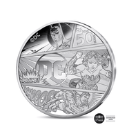 Justice League - Monnaie de 50€ Argent 5 Oz - BE 2025