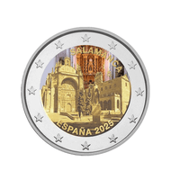 Espagne 2025 - 2 Euro Commémorative - Vieille ville de Salamanca - Colorisée