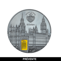 Tiffany Art Metropolis London - Monnaie de 25 Dollars Argent - BE 2023