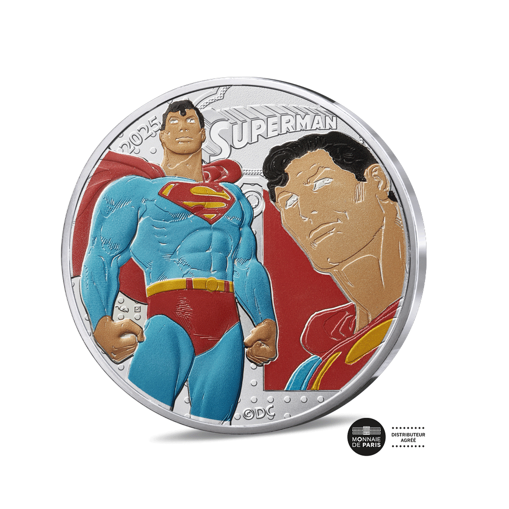 DC Comics - Monnaie de 50€ Argent (03/04) - Superman Vintage - 2025