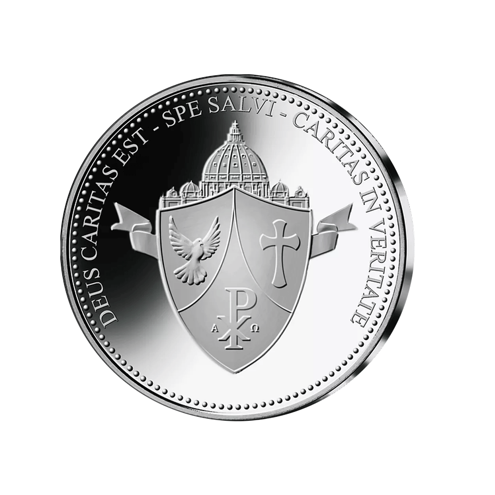 Frappe en Argent - Le Pape François à Marseille