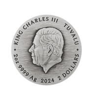 40 ans des Tortue Ninja - Monnaie de 2$ Argent 2 Oz - Antique Finish 2024