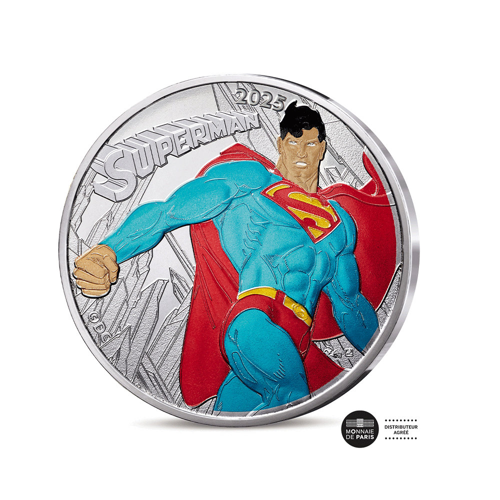 DC Comics - Monnaie de 10€ Argent (10/18) - Superman - 2025