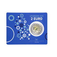 Luxembourg 2025 - Lot de 2 monnaies de 2€ Commémoratives - BU
