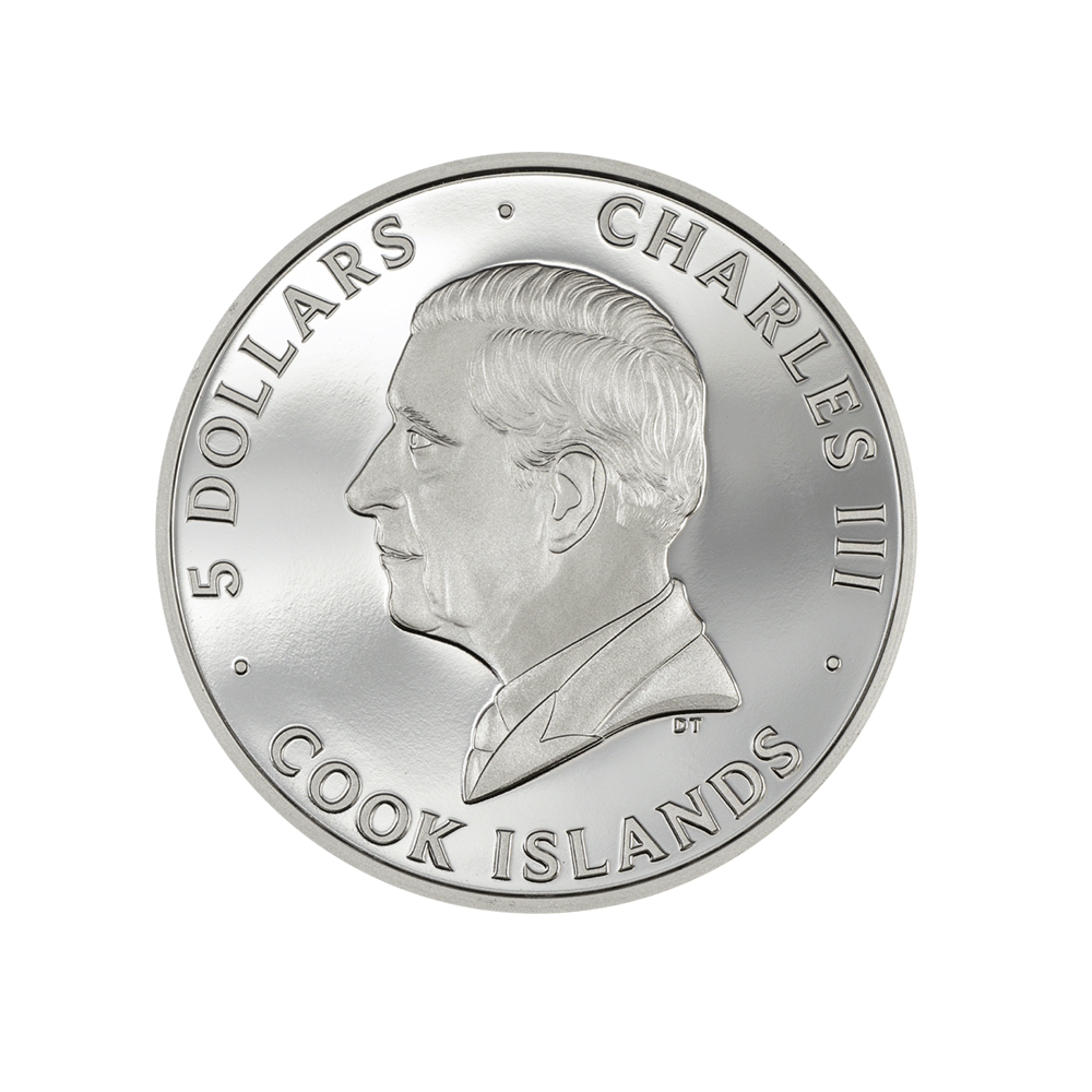 Underlook - Undercat - Monnaie de 5 Dollars Argent - BE 2024
