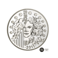 Europa - 30ème anniversaire de la Fête de la Musique - Monnaie de 10€ Argent - BE 2011
