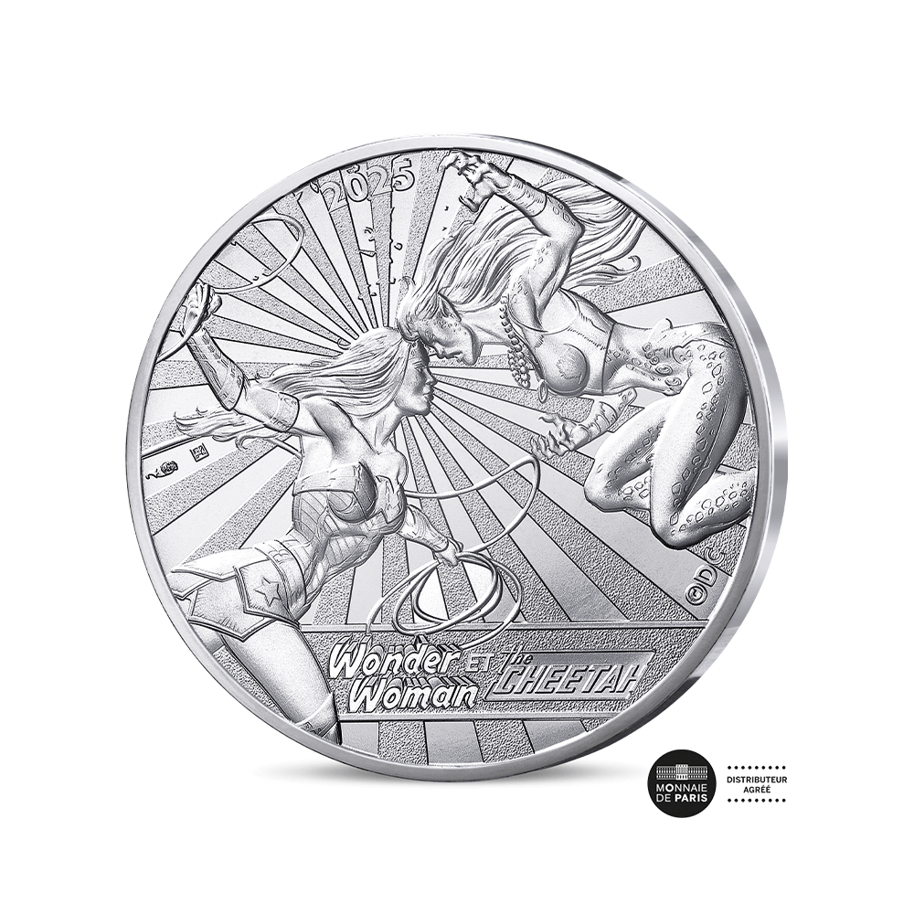 DC Comics - Monnaie de 10€ Argent (09/18) - Wonder Woman et Cheetah - 2025