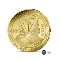 George Washington - Monnaie de 500€ Or 5 Oz - BE 2025
