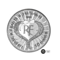 Yves Saint Laurent - Monnaie de 10 Francs Argent - BE 2000