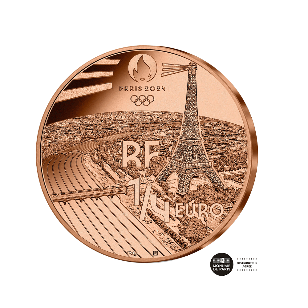 La Mascotte - Monnaie de 1/4€  - 2023