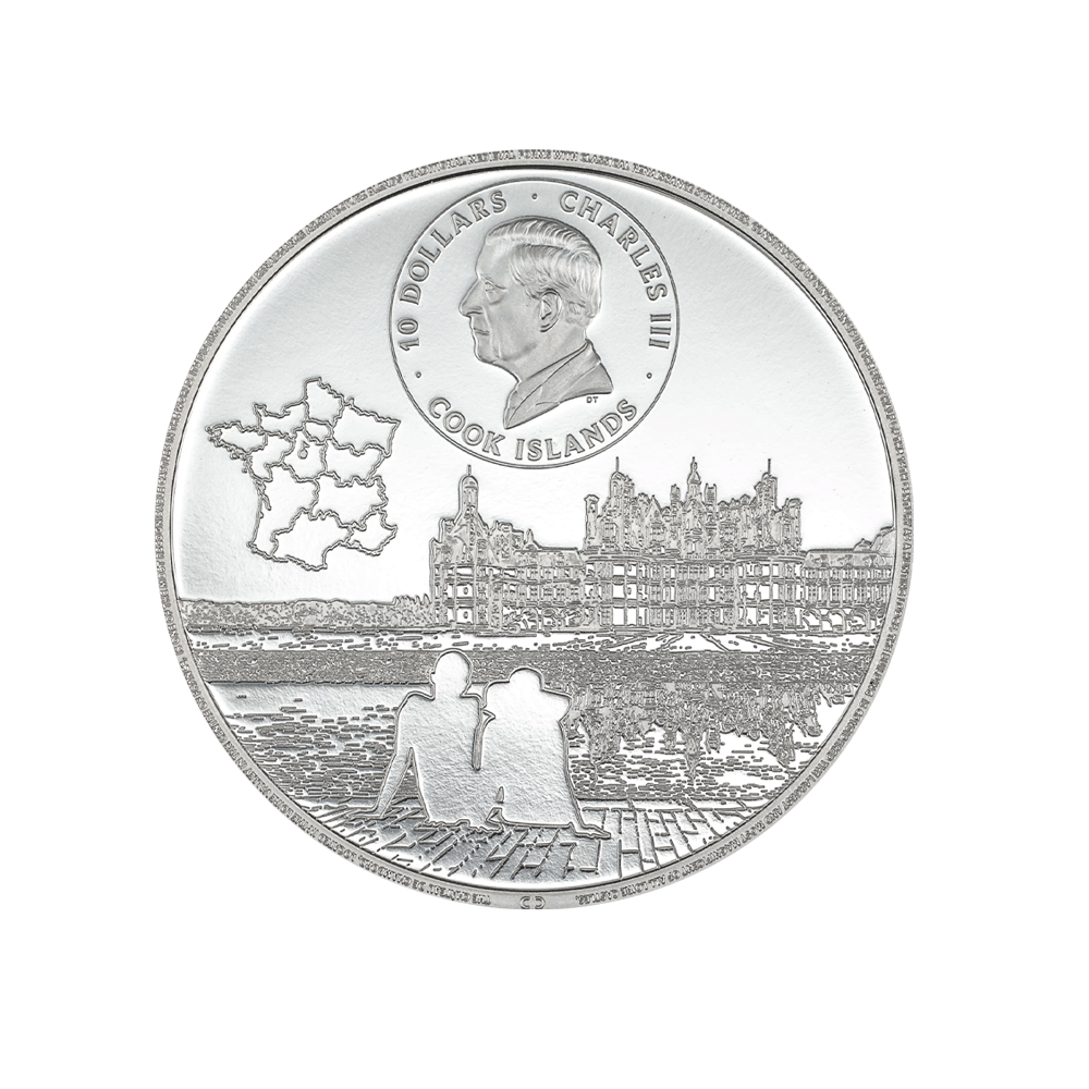 Château de Chambord - Monnaie de 10$ Argent 2 Oz - BE 2024