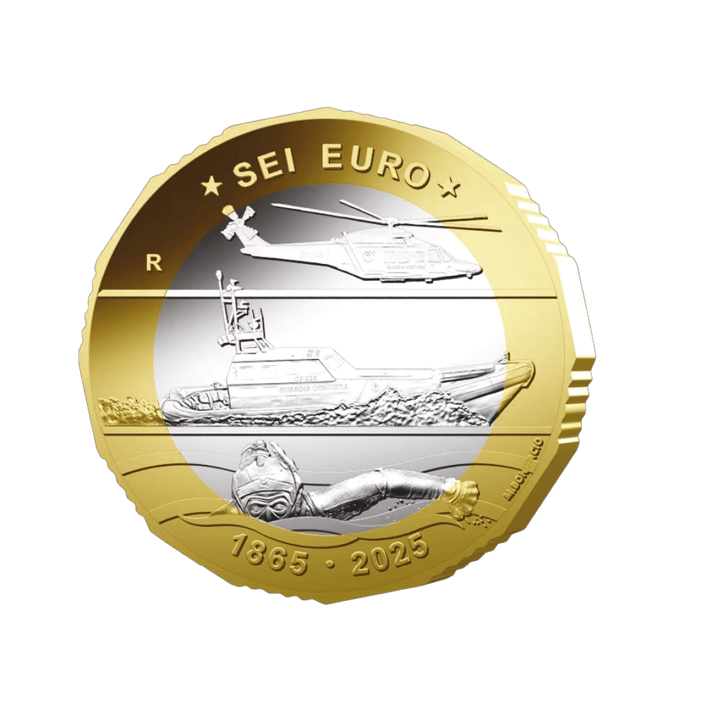 Garde Côtier - Monnaie de 6€ Argent - FDC 2025