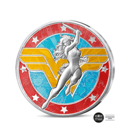 DC Comics - Monnaie de 10€ Argent (18/18) - Logo Wonder Woman - 2025
