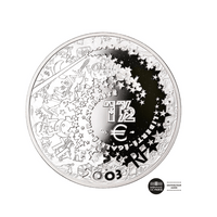 Contes des enfants d'Europe - Alice aux pays des Merveilles - Monnaie de 1,50€ Argent - BE 2003
