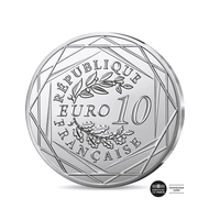 Roland Garros - Monnaie de 10€ Argent - 2025