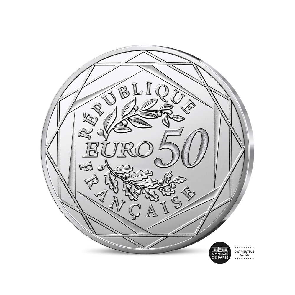 DC Comics - Lot de 2 monnaies de 50€ Argent - 2025