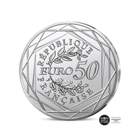 DC Comics - Lot de 2 monnaies de 50€ Argent - 2025