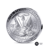 George Washington - Monnaie de 25€ Argent 2 Oz - BE 2025