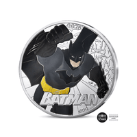 DC Comics - Monnaie de 10€ Argent (01/18) - Batman - 2025