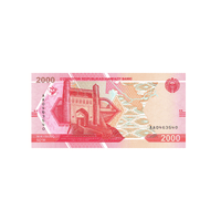 Ouzbékistan - Billet de 2000 So'm - 2021