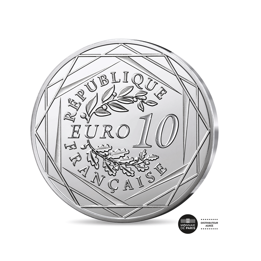 DC Comics - Monnaie de 10€ Argent (17/18) - Logo Superman - 2025