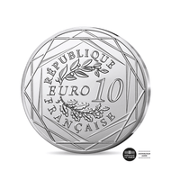 DC Comics - Monnaie de 10€ Argent (13/18) - Superman, l'Homme d'acier - 2025