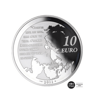 Les Misérables - Cosette - Monnaie de 10€ en Argent - BE 2011