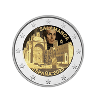 Espagne 2025 - 2 Euro Commémorative - Vieille ville de Salamanca - Colorisée