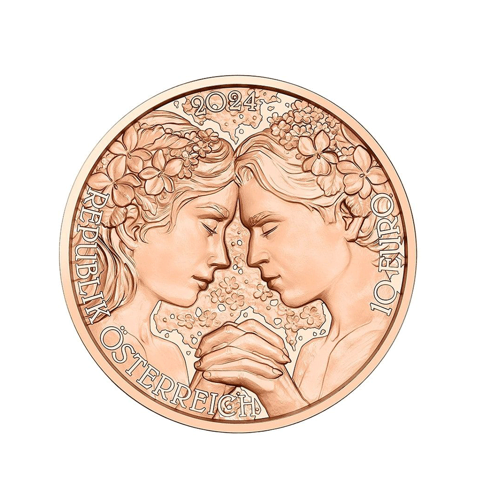Autriche - La violette - Monnaie de 10€ Cuivre - 2024
