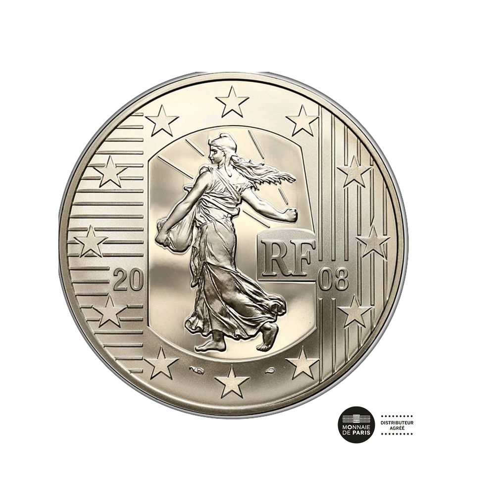 Semeuse - République - Monnaie de 1,50€ Argent - BE 2008